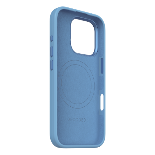 DECODED Silicone Case for iPhone 16 Pro Max - Light Blue