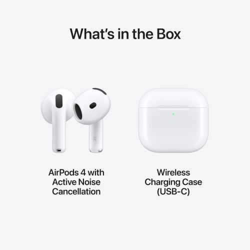 AirPods 4 with Active Noise Cancellation