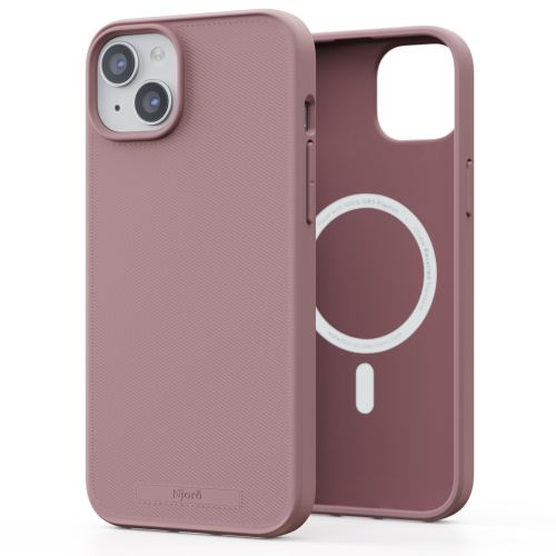 Njord Slim Case 100% GRS MagSafe iPhone 15 Plus - Pink Blush