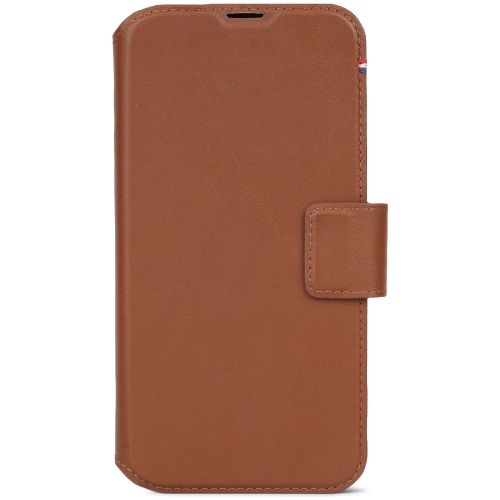 DECODED Leather Detachable Wallet Case w/MagSafe for iPhone 15 Pro - Tan