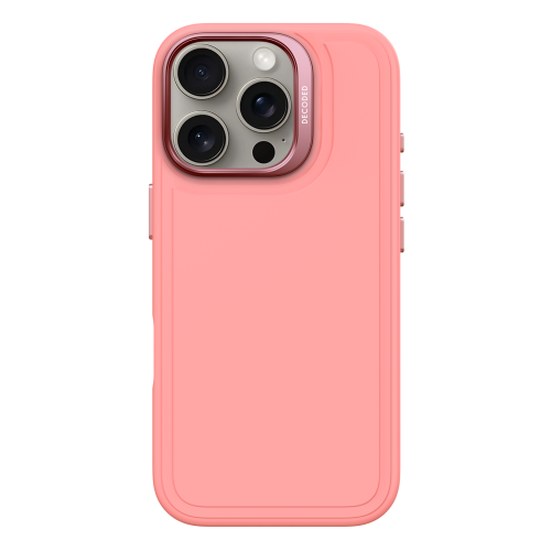 DECODED Silicone Stacks Case for iPhone 16 Pro - Pink