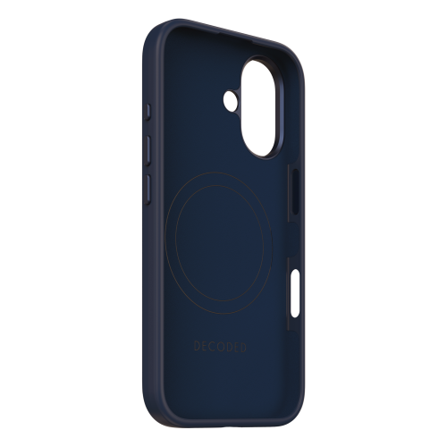 DECODED Silicone Case for iPhone 16 Plus - Navy