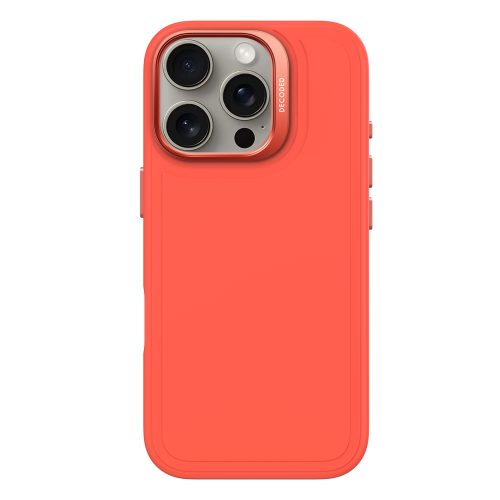 DECODED Silicone Stacks Case for iPhone 16 Pro - Orange