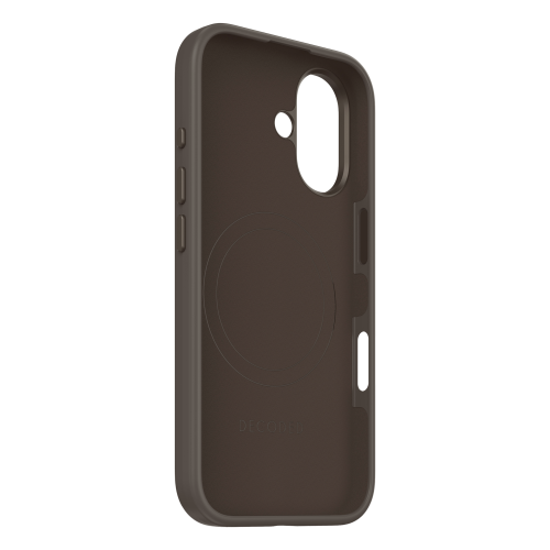 DECODED Silicone Case for iPhone 16 - Black