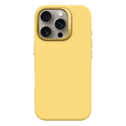 DECODED Silicone Case for iPhone 16 Pro Max - Yellow