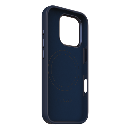 DECODED Silicone Case for iPhone 16 Pro Max - Navy