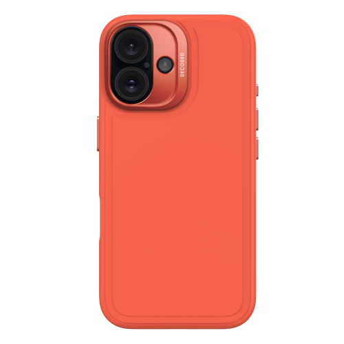 DECODED Silicone Stacks Case for iPhone 16 Plus - Orange