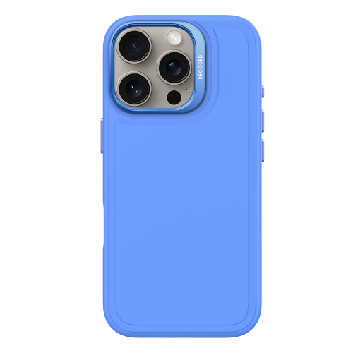 DECODED Silicone Stacks Case for iPhone 16 Pro Max - Blue