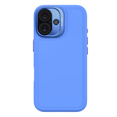 DECODED Silicone Stacks Case for iPhone 16 Plus - Blue